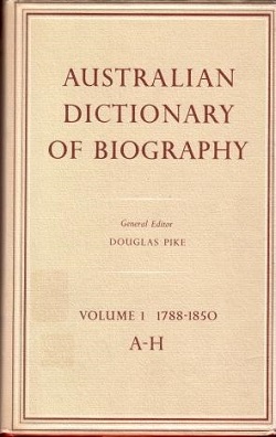 Australian Dictionary of Biography